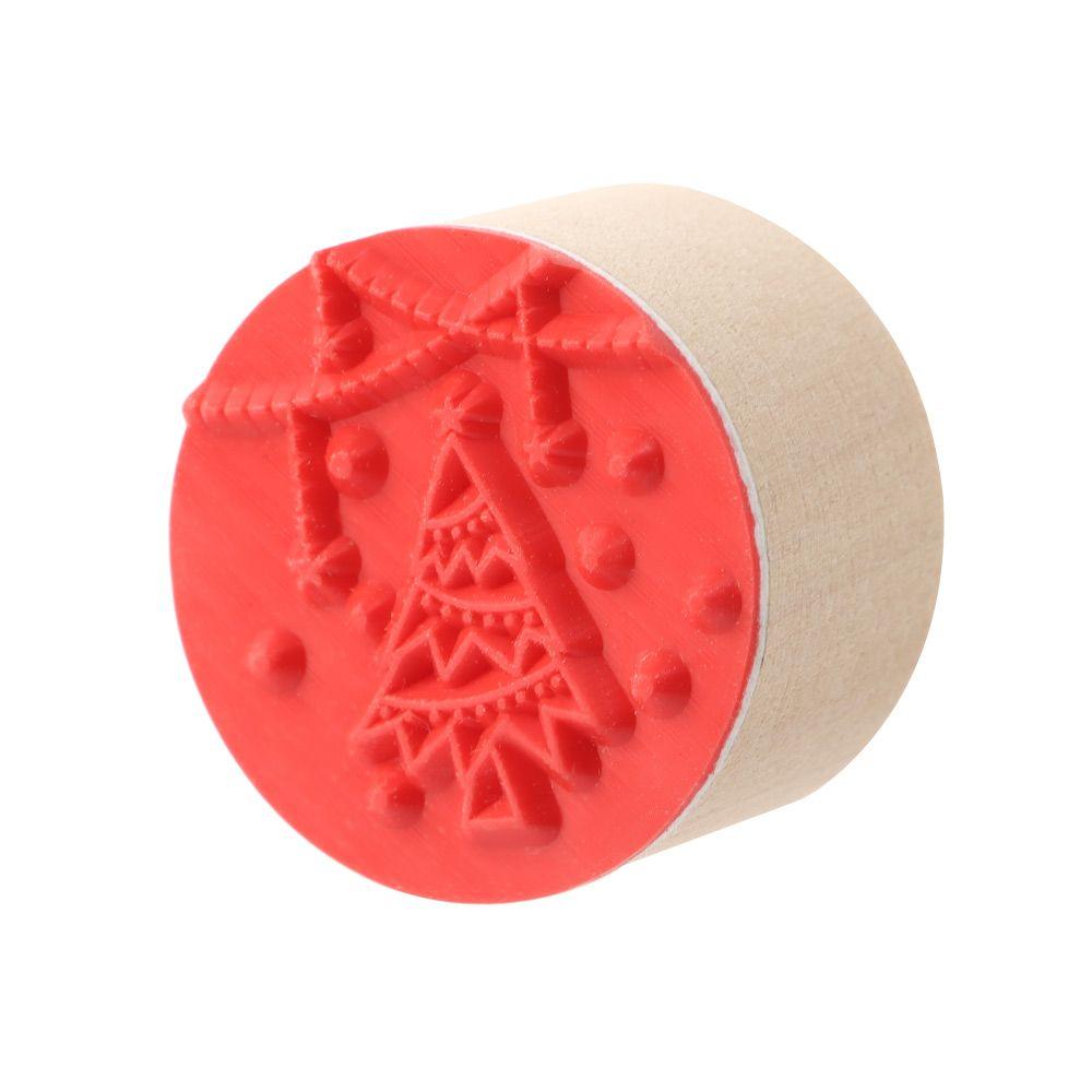 Painting Daily Planner Decor Letter Stamp Blessing Greeting Words Scrapbooking Wooden Rubber Stamp