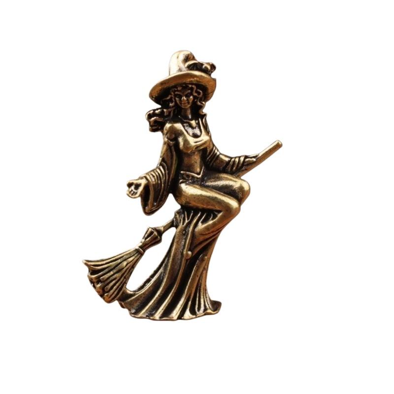 1Pcs Living Room/Entrance Decoration Miniatures Magic Moon Ornament Home Decor Home Furnishings Wizard Statue·