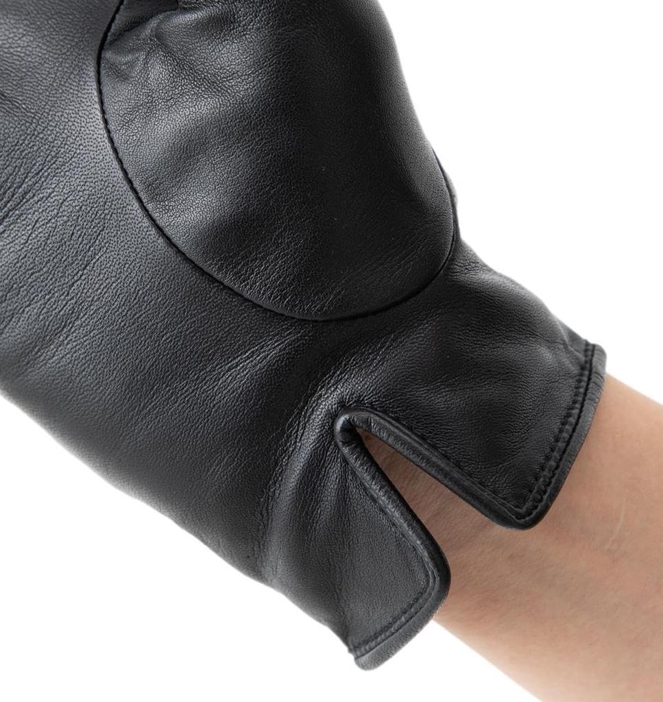 ELLEHomme Leather Made In Inner Smartphone Case Perfect Christmas Gift Size 24cm Men's Gloves, Japan, 100% Cashmere, Lining, Compatible, Included,