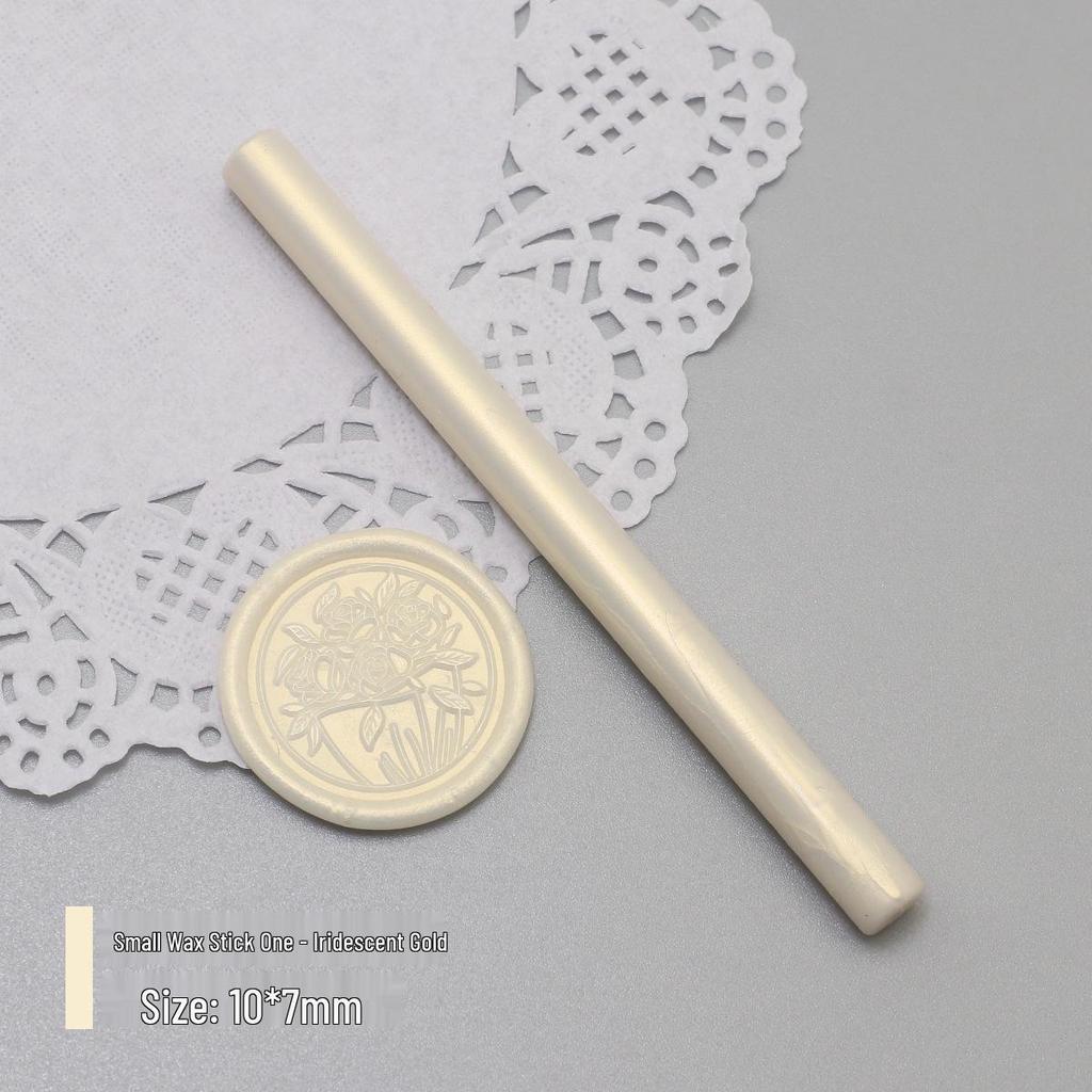 Bețișoare de Ceară de Sigiliu Mat Perlat, 125 Culori, 10x0.7cm, Compatibile cu Pistoale de Ceară, Culori Mixabile