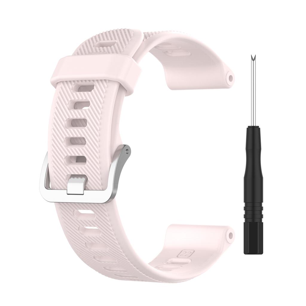 Replacement Silicone Watch Band for Garmin Forerunner 745 745XT 22mm Waterproof Sports Rubber Strap With Install Screwdriver
