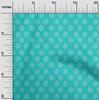 oneOone Cotton Flex Fabric Spiral Block Print Sewing Fabric BTY 40 Inch Wide