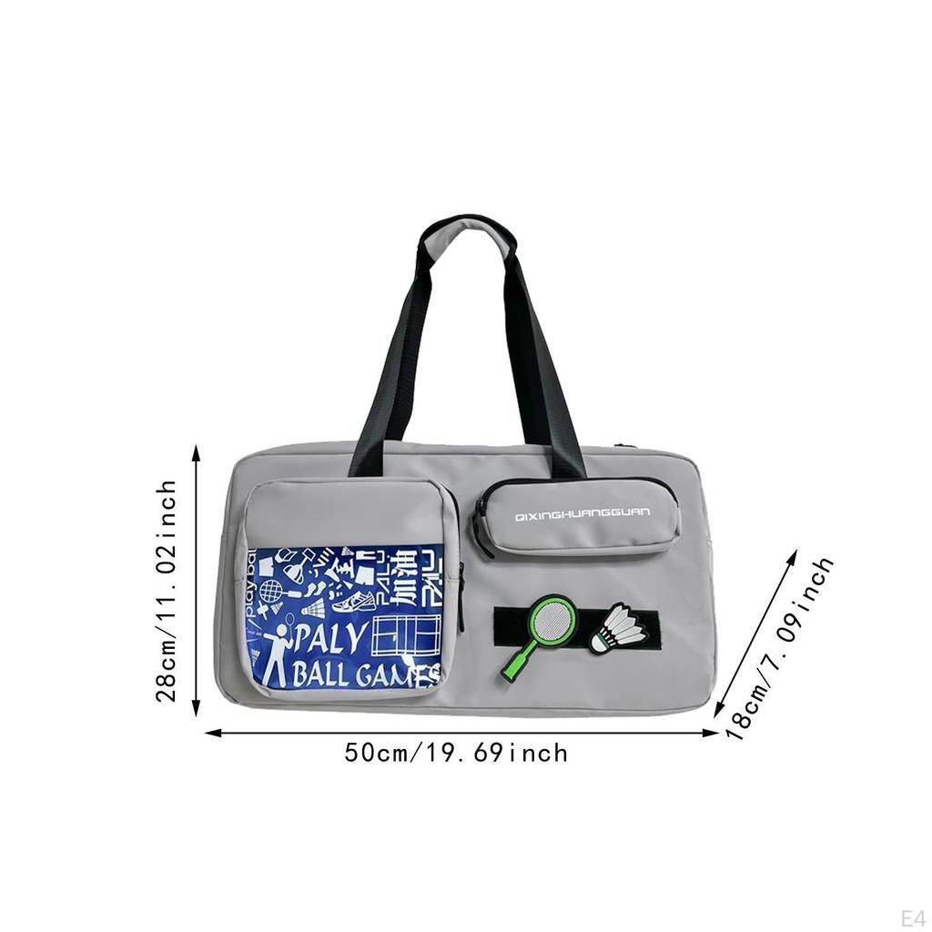 Badminton Bag Duffle Racket Handbag for Women Men Tennis Sport Equipments