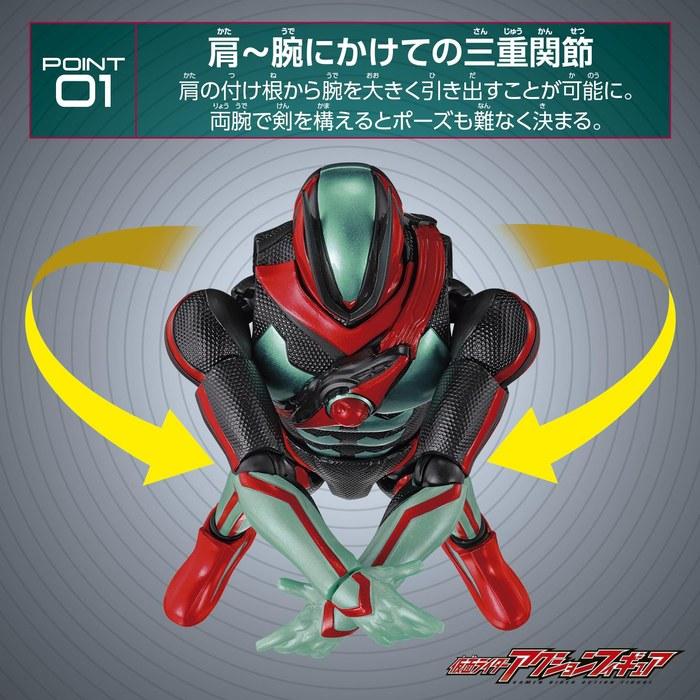 Bandai Kamen Rider Action Figure Kamen Rider Zets Technorom Stream (Age 3+)
