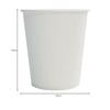 Sunnap White Paper Cups, 205ml 7oz, 80-pack, C2080AA