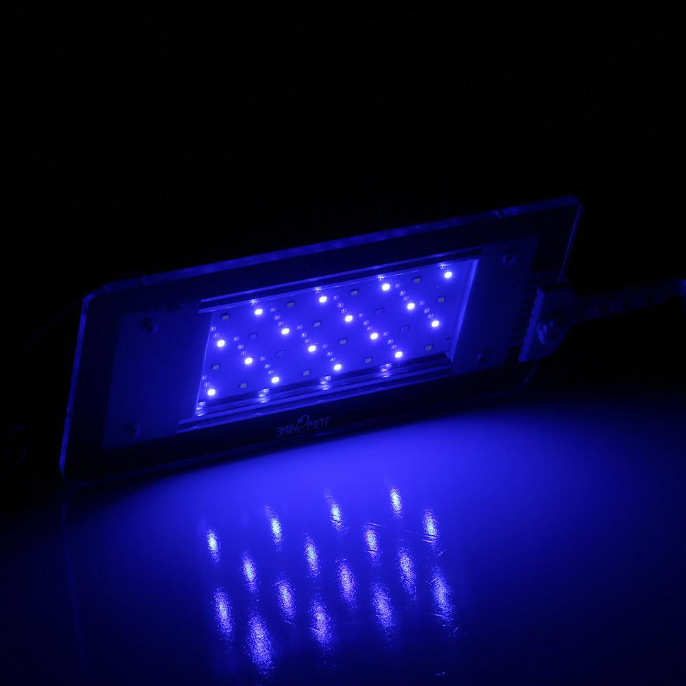RGBW LED Touch Control Aquarium Light SMD2835 Ultra Thin Total Power 5W for Tank