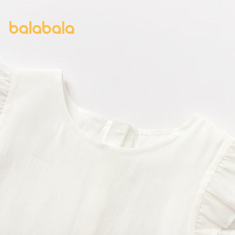 Balabala Girls' Summer Bowknot Dress