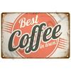 Coffee Tin Sign Metal Decorations Vintage Cafe Wall Plaque Retro Club Pub Bar Poster Decor Art Painting 26T0104 26T0104