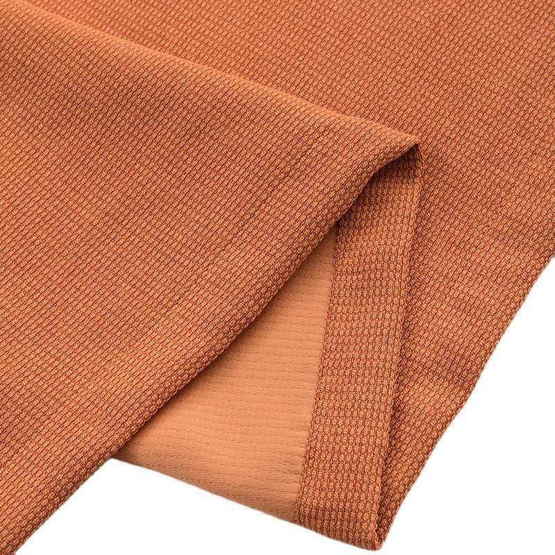 Orange Waffle Bed Flag Simple and Pure Color Bed Decoration Hotel Bedroom Dustproof Cloth Home Textile Bedding Bed Runner Matching Color Throw Pillow