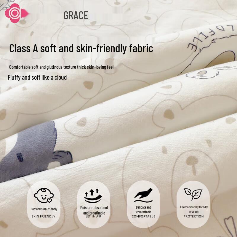 Jie Li Ya Waschbare Gewaschene Baumwolle Sommerdecke