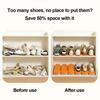 Durable Adjustable Shoes Rack Space Saving Double layer Shoes Organizer Orderly Organization Shoe Slots Organizer