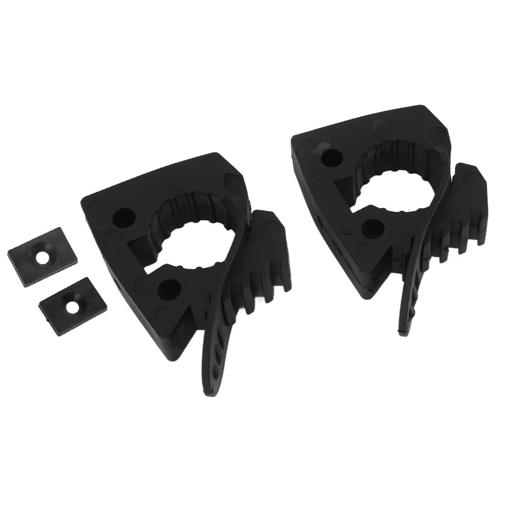 2PCS Shovel Holder Mount Rubber Quick Release Shovel Clamp Mount Bracket Fit for 1 1/7 Inch To 1