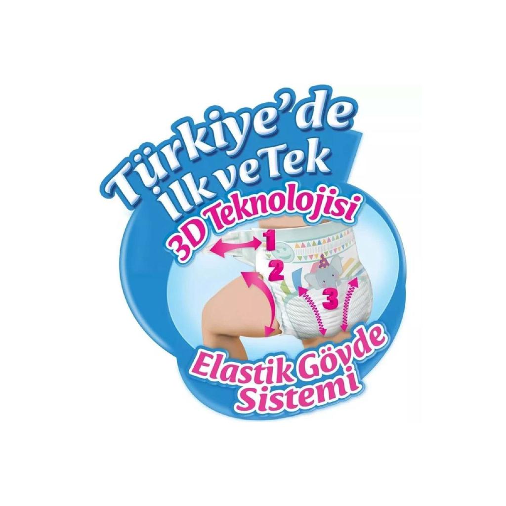 Molfix Baby Diapers Ultra Opportunity Package 5 Sizes 11-18 Kg 78 Pieces