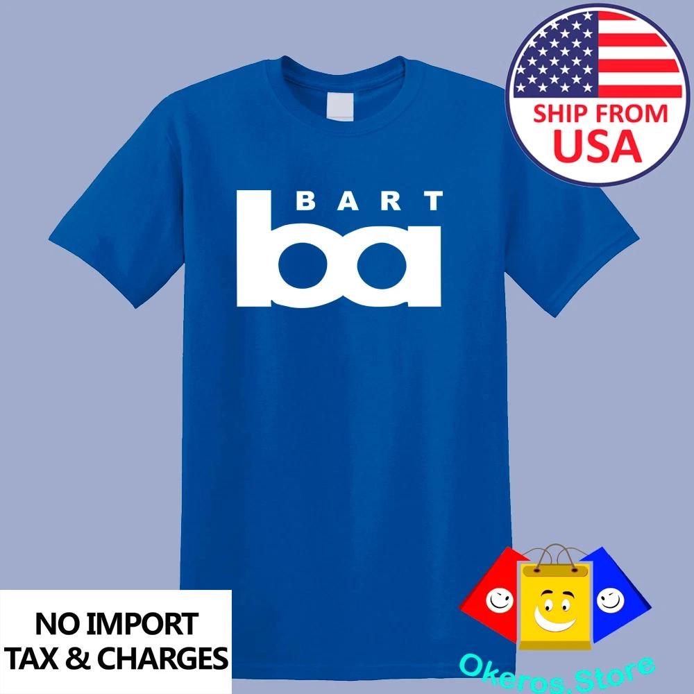 Bay Area Rapid Transit Men s Royal Blue Size S to 5XL M