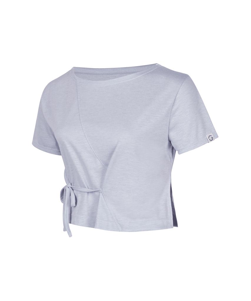 GRANDE LINE Tie-Up Ribbon Short Sleeve_6 Colors