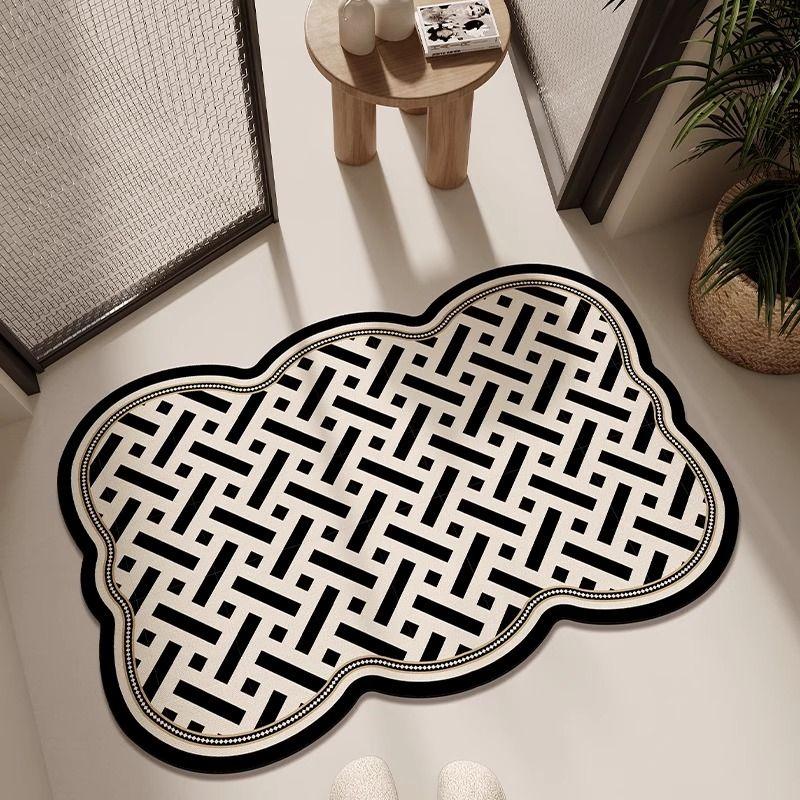 Diatom Mud Floor Mat, Bathroom and Toilet Absorbent Floor Mat, Anti Slip Sink, Toilet Soft Cushion, Carpet