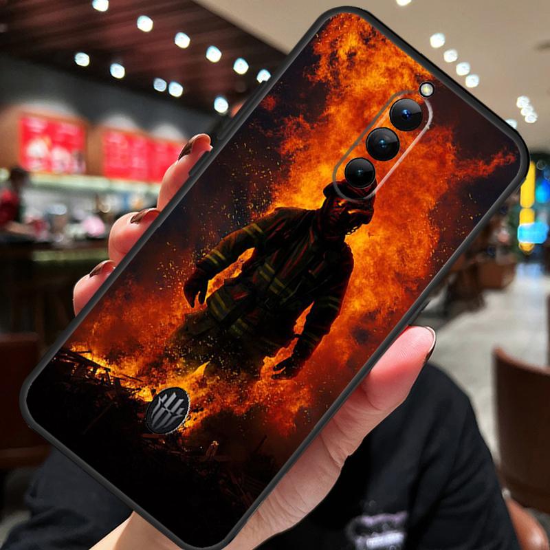 Firefighter Heroes Fireman Case For ZTE Nubia Red Magic 10 Air 7 6S 7S Pro Red Magic 11 10 9 8 8S 9S 10S Pro Plus Cover