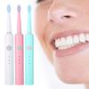 3 Colors Electric Ultrasonic Vibration Waterproof Toothbrush Soft Hair Toothbrush for Adult
