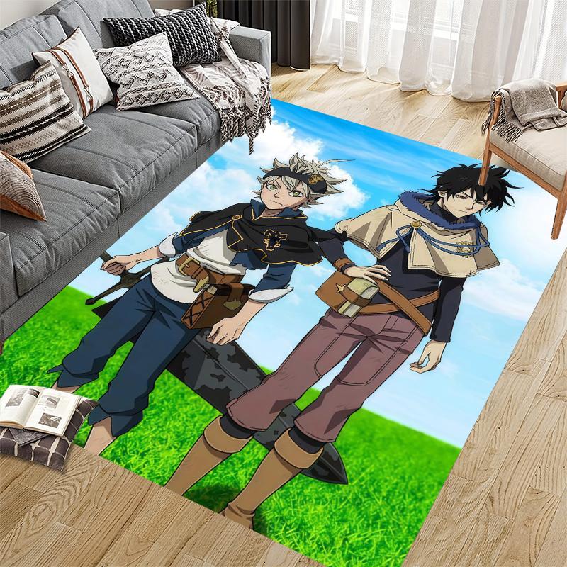 Yuno&Asta Home Sofa Decoration for Living Room & Bedroom, Non‑Slip Play Flannel Floor Mat for Game Room