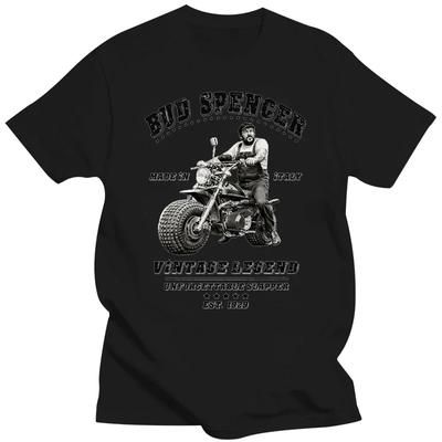 T-Shirt Bud Spencer Vintage Terence Hill Film Tribute Uomo Donna Bambino New 2019 Fashion Men'S Short Sleeve Casual Tee