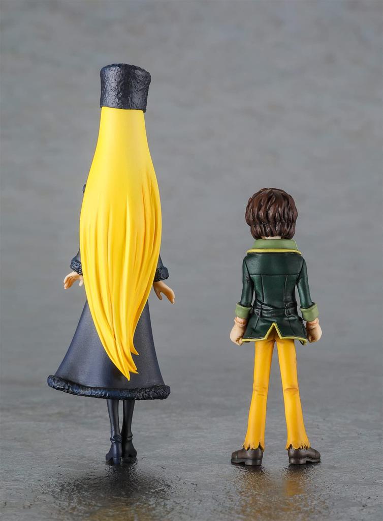 Hasegawa Creator Works Series Galaxy Express 999 Maetel Tetsuro Hoshino Scale Unpainted Resin Kit 64789 & 1/20