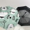 1PC Dog Pattern Umbrella-8-Rib Reinforced, Automatic Open, Lightweight & Durable, Cute Fashion Accessory for Outdoor-A1309