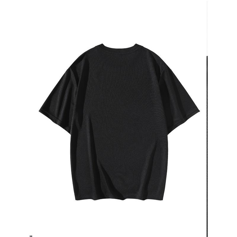 Taglie Europee Maglietta Casual da Uomo a Maniche Corte | Stampa Leopardata Trendy, Girocollo, Stagione Estiva