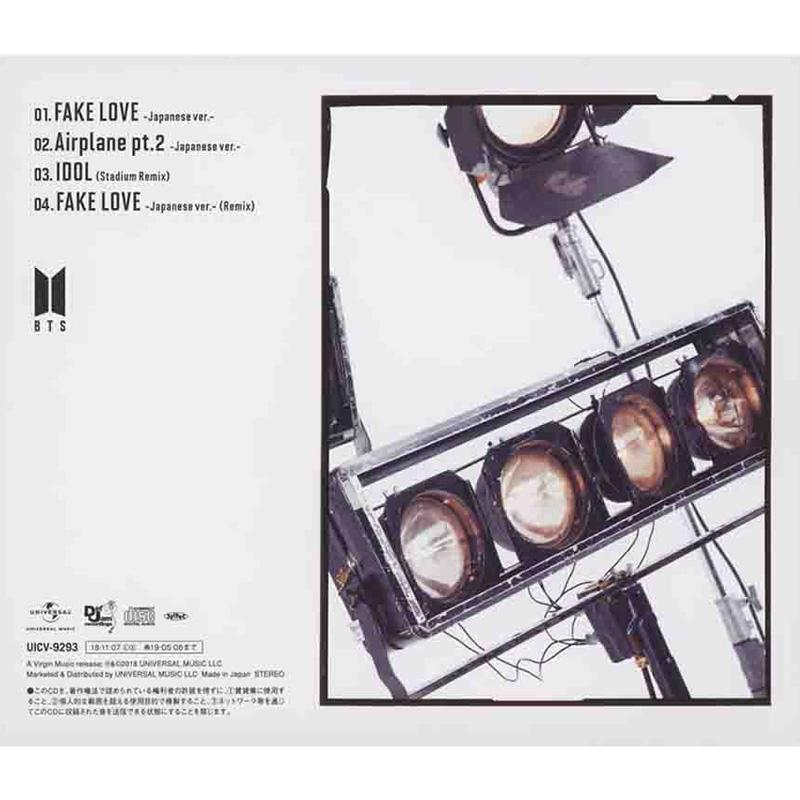 [PŘEDOBJEDNÁVKA] BTS – FAKE LOVE / Airplane pt.2 [CD+Photobook Limitovaná edice C] (JAPONSKÁ EDICE)