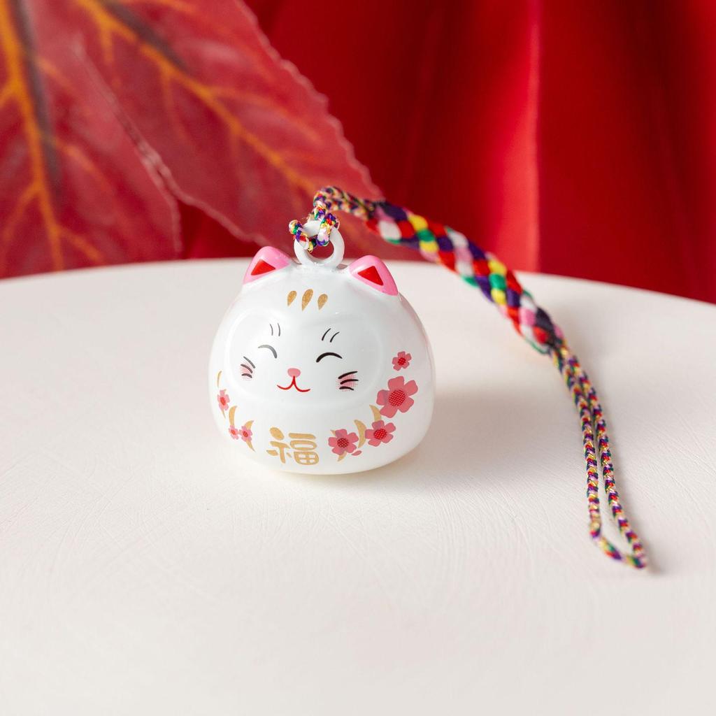 Japoński Kot Maneki-neko i Daruma Wisiorek na Szczęście Prezent