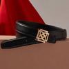 Black 4d Gold Buckle Hook Belt Dbbe4f778bk