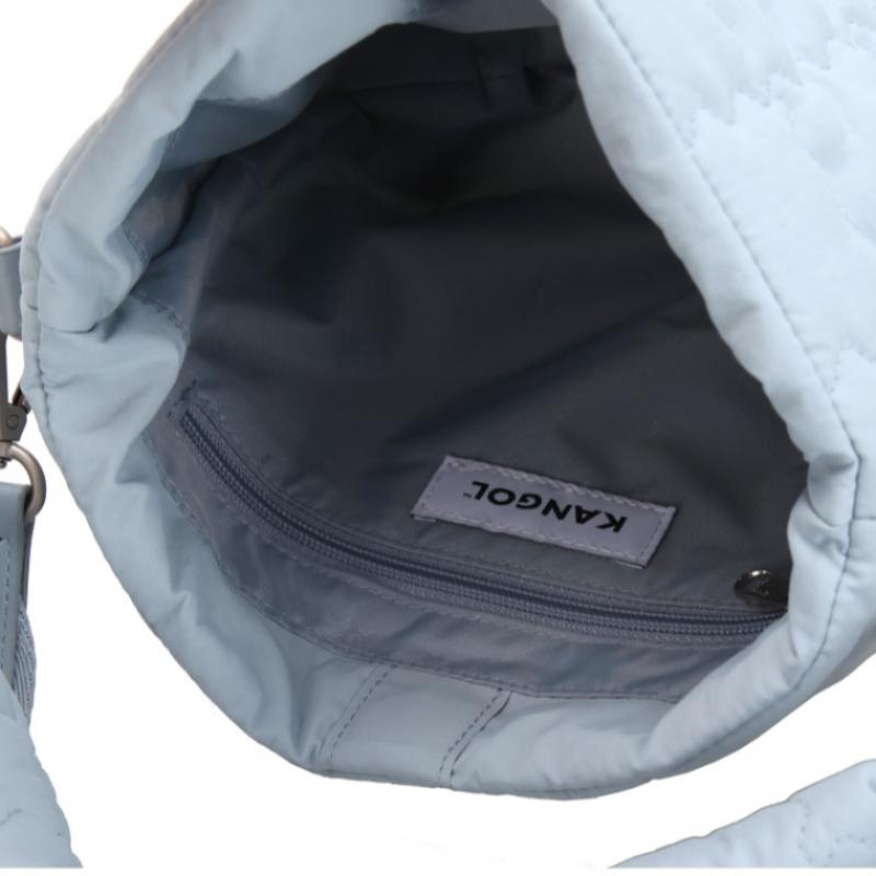 KANGOL Quilt Bucket Bag Ii 3992 Light Blue