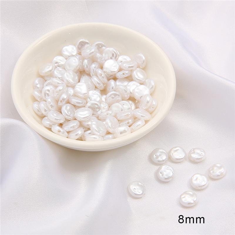 Irregular ABS Imitation Pearls Beads Acrylic Loose Beads for Jewelry Making DIY Necklace Earrings Hairclip Bracelet Necklace