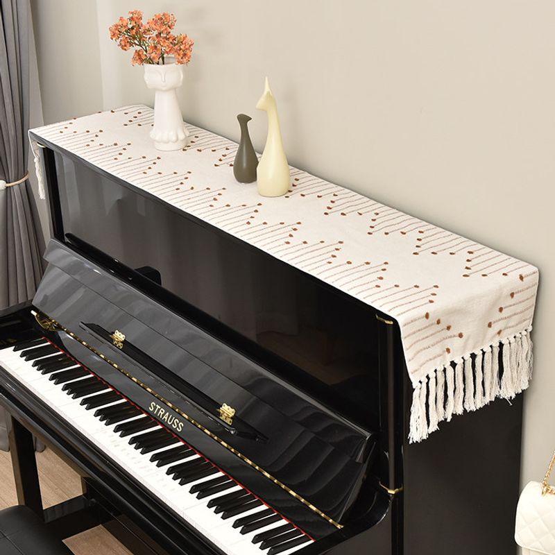 Handmade Woven Tassel Piano Dust Cover