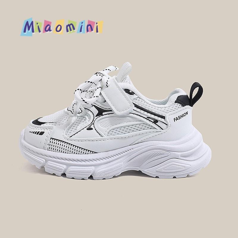 Kids Chunky Sneakers Breathable Mesh Casual Shoes Boys Girls Fall Lightweight Toddler Child Footwear