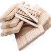 Food Grade Wooden Popsicle Sticks for Ice Cream and Ice Pops, Handmade and Disposable