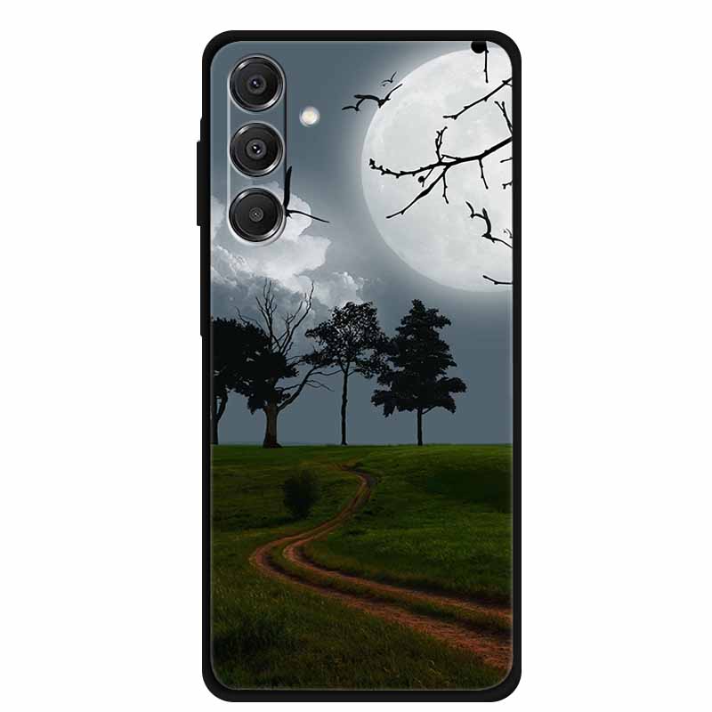 For SAMSUNG GALAXY A37 A57 5G Case Original Soft Silicone TPU Phone Cases Cover Samsung A57 A37 5G Fashion Protector Planet Capa