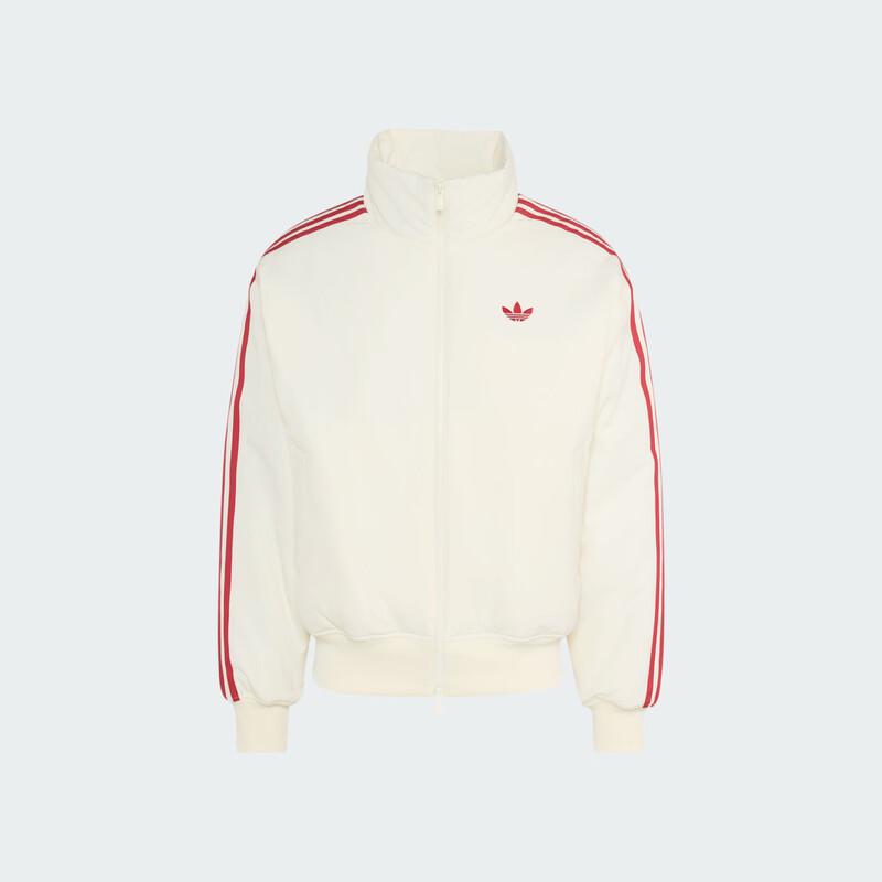 Adidas Originals Men's Three-Stripe Retro Padded Stand-Collar Jacket