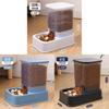 Pet Mate Automatic Cat Water Fountain With Large Capacity For Hydration And Feeding