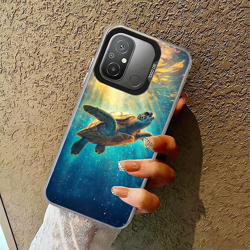 

Summer Sea Turtle Cute Shockproof Phone Case for Xiaomi Poco X7 X6 X5 X3 Pro F7 Ultra M8 Redmi 15C 15 14C 13C 12C 10C 13 12 10 Xiaomi Poco X7 Pro