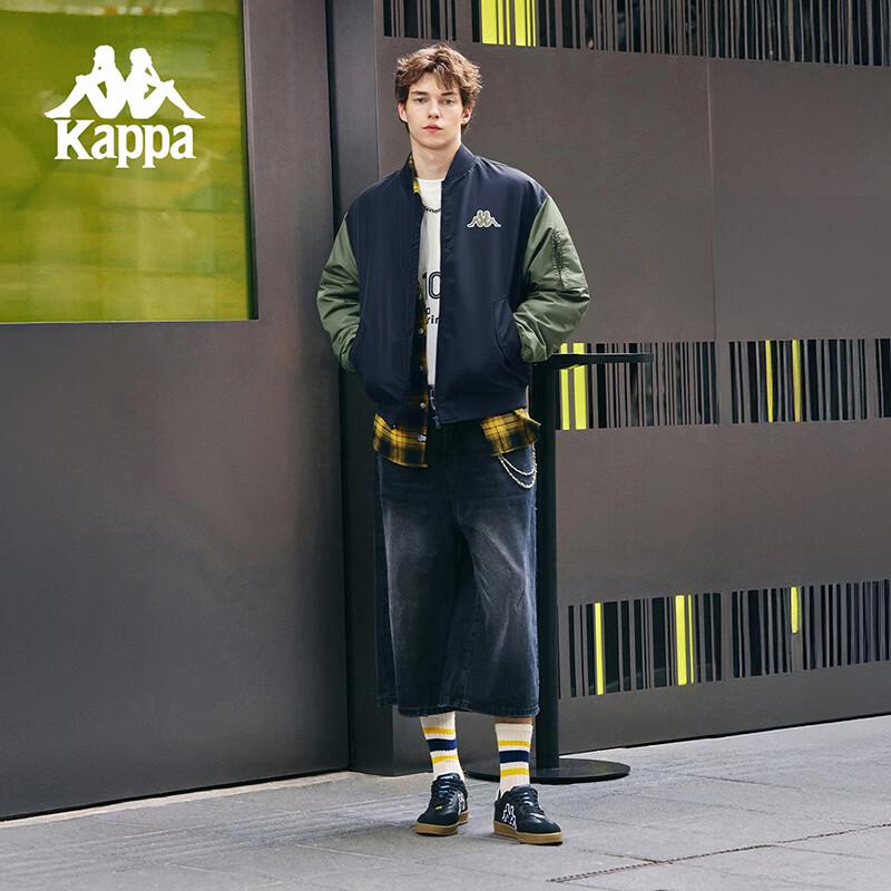 Kappa Men's Retro Baseball Cotton Padded Jacket