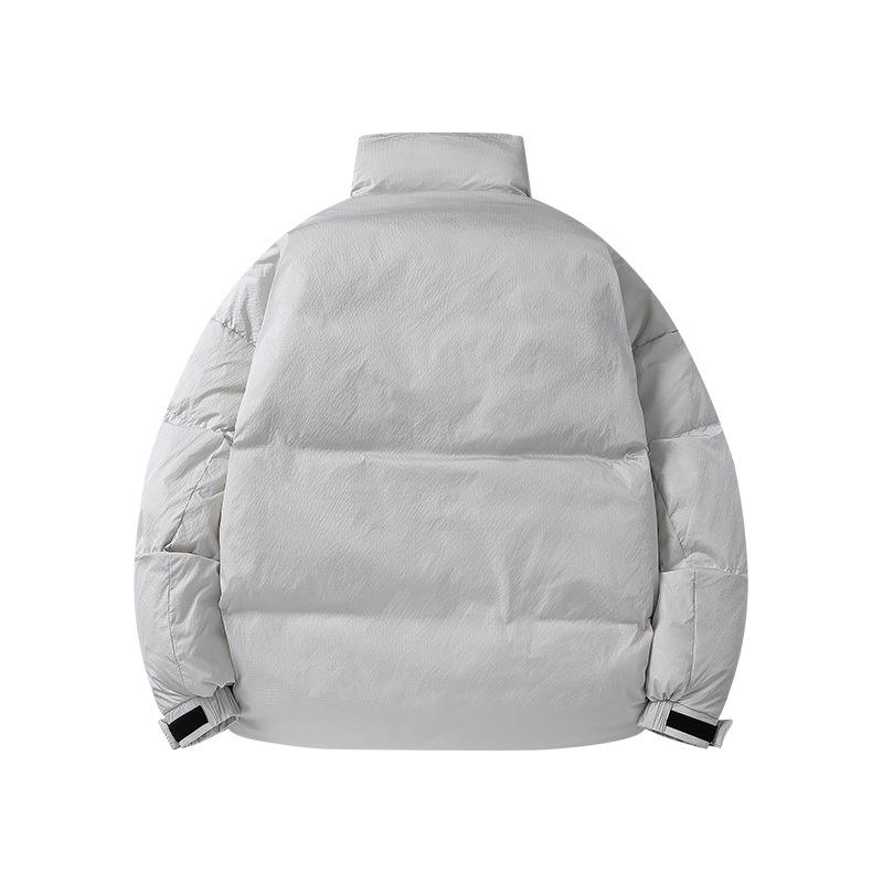 Men's Down Jacket Winter New Korean Style Warm Stand-up Collar Casual Jacket Fashionable Youth Versatile Trendy Bread Coat