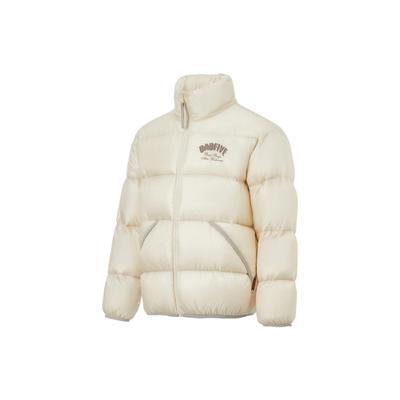 Jaqueta de Penas Li Ning Badfive Hot Pot Series Masculina Fog-Khaki AYMT139-1