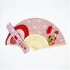 Kyosuke Silk Openwork with Maiko Fan, Pattern, Pouch, Design, Pink, K-123
