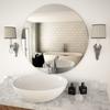 Day and Night - Day and Night Round Glass Wall Mirror 70 Cm