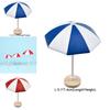 Adorable Mini Sun Umbrella Micro Landscape Ornament For Charming Dollhouse Decor