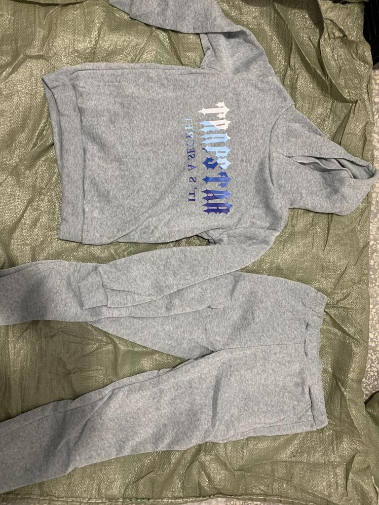 Children's Hooded Athletic Tracksuit Unisex Two-Piece Running Clothing Long Sleeve Pullover Hoodie Sweatshirt + Track Pants Set