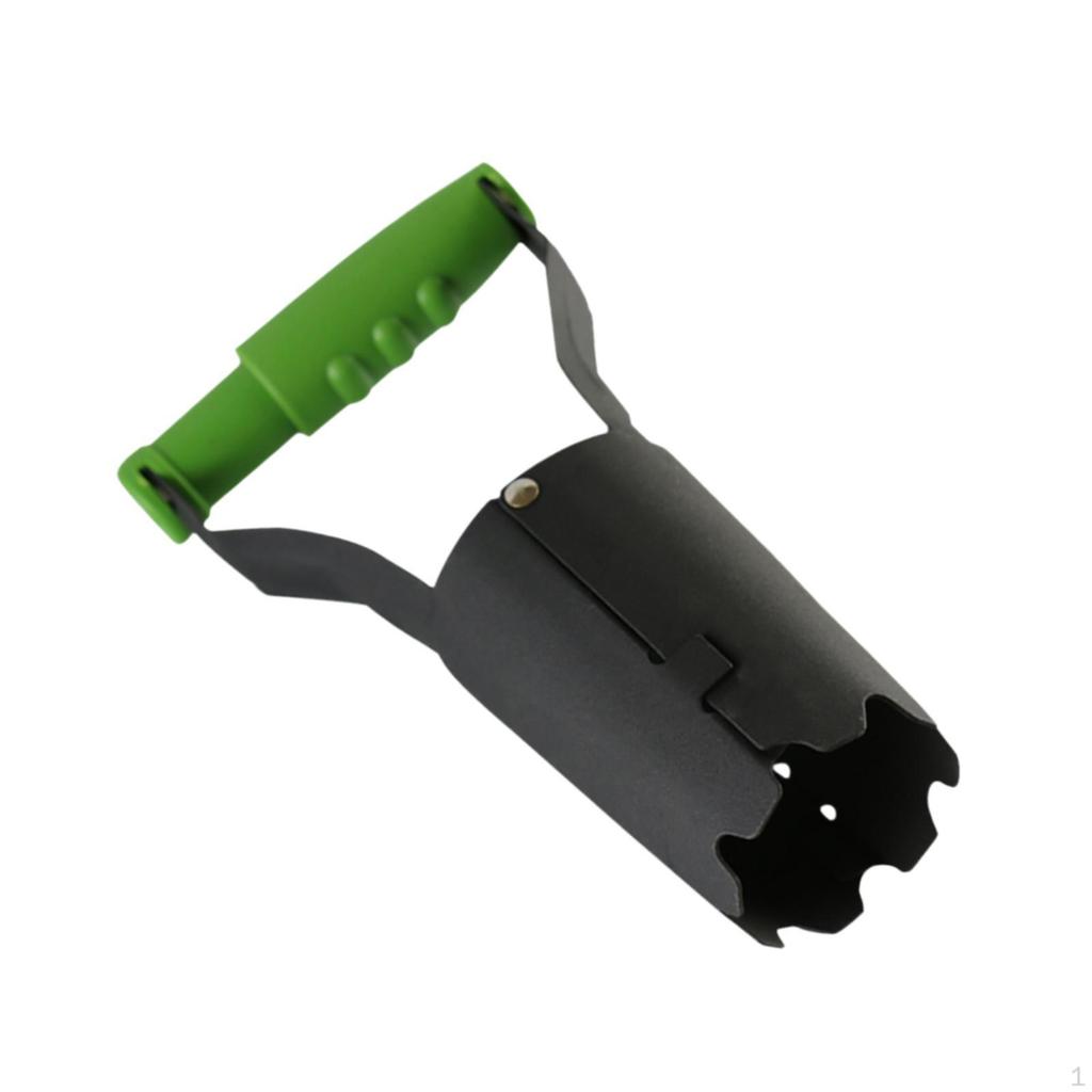 Handled Bulb Planter Transplanter Tool Hole Digger for Plant Transplanting Garlics