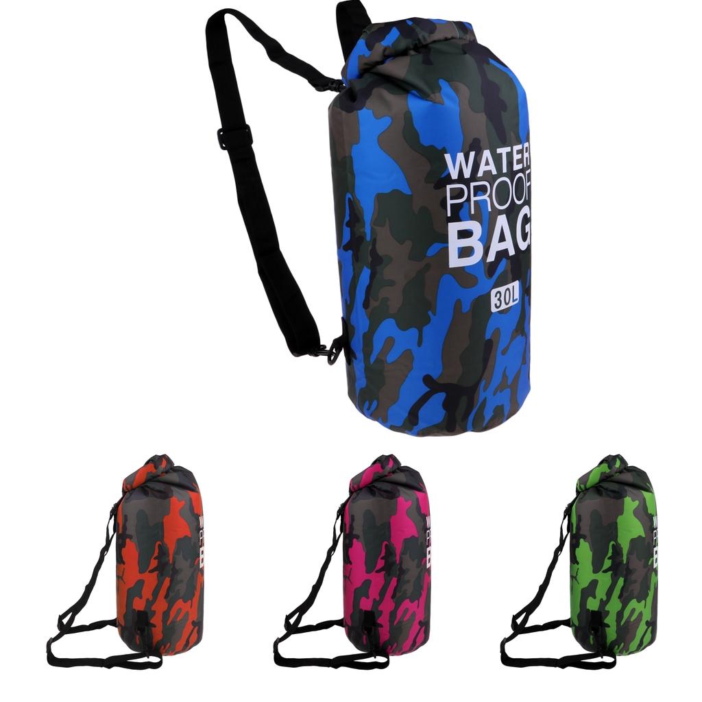 Waterproof Bag Roll Top Floating Sack PVC Backpack for Kayak Canoe Surfing Boating Swimming Outdoor