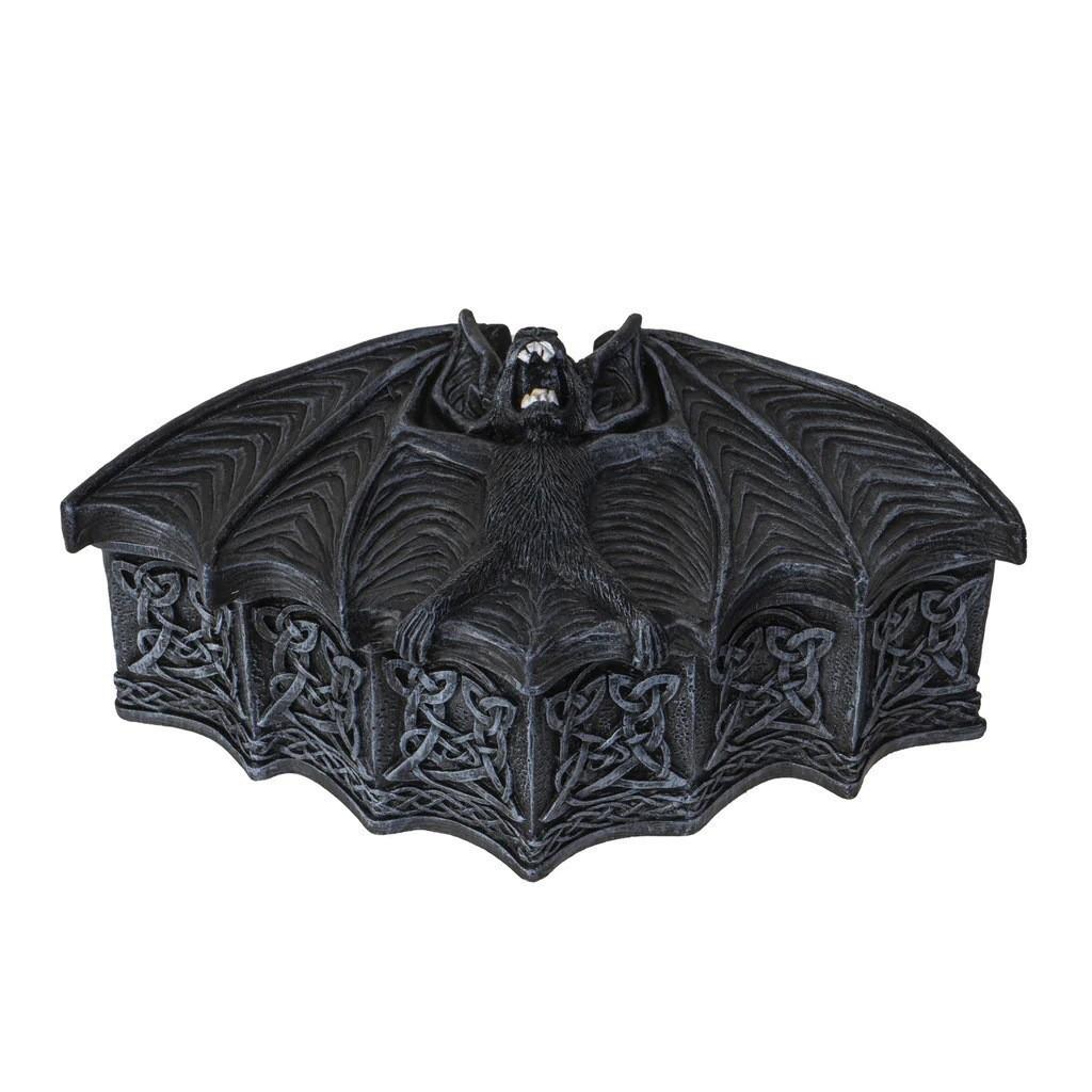Exclusive American Style Resin Bat Storage Box Perfect For Halloween Party Decor And Home Use