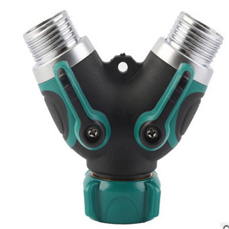 

Duty Heavy 4way Garden Hose To Hose Connector Garden Water Tap Valve Splitter 2 Way